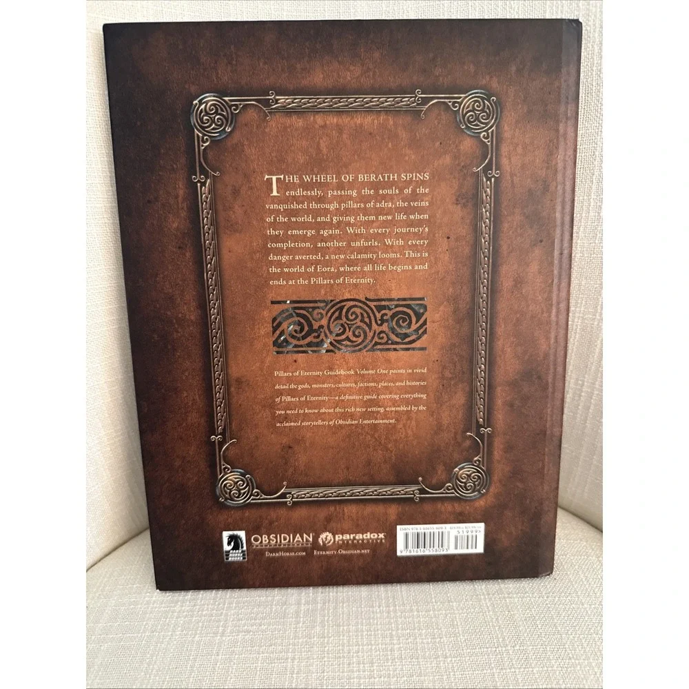 Dark Horse Pillars of Eternity Guidebook Volume One‎ First Edition Nov. 2014
